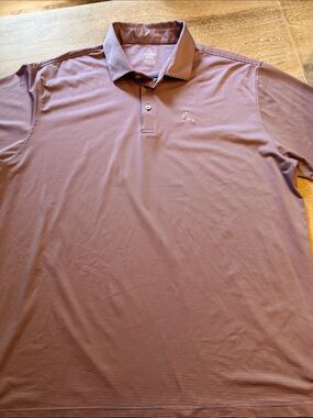 rhoback XXL The whaler heather stripe polo NWOT